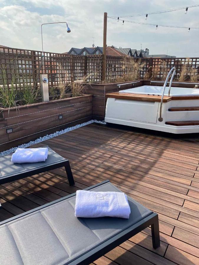 Ar Prestige Penthouse - Soho Apartment Bergamo Exterior foto